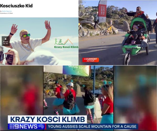 Collage of a few 2025 media stories 
