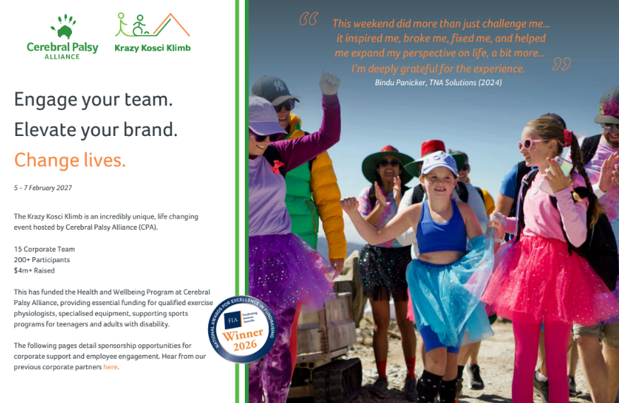 Page 1 of Team Sponsorship Proposal